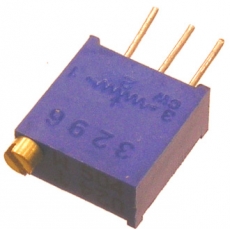Резистор подстроечный 3296W-203 20 kОм 0,5Вт