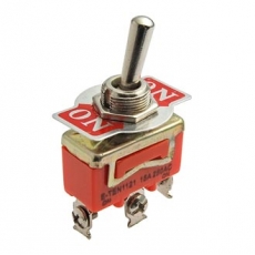 Тумблер  E-TEN1121 on-on 15A 250VAC с фиксацией