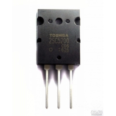 Транзистор биполярный 2SC5200 NPN 250В 15А 150Вт ТО-3P Toshiba orig.
