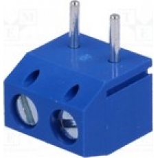 Клеммник DG301R-5.0-02P-12-00A(H) синий шаг 5,00 мм DEGSON