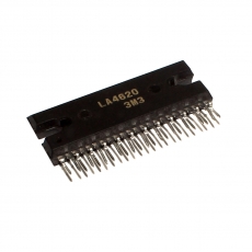 Микросхема LA4620/SAN/HSIP23 двухканальный УHЧ 2x17W BTL (13.2V/4 Ом), Gv=44dB