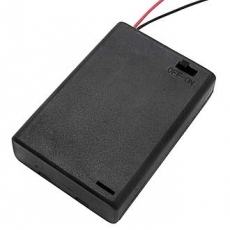 Держатель BH431 AAA 3x1 три батареи с крышкой