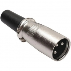 Разъем XLR 3-pin вилка на кабель Китай 