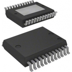 Микросхема VND5025AK-E  DC интеллектуальный ключ 4.5В-36В, 41А POWERSSO-24 STMicroelectronics