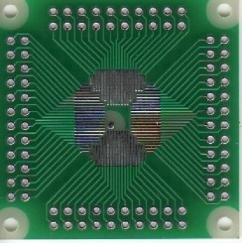 NM6.Плата- переходник PCB на корпус SQFP-32/80 B