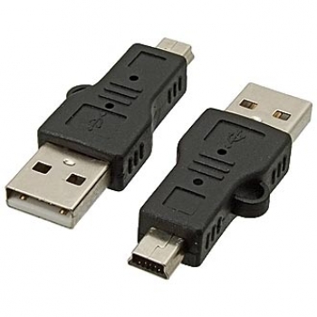 Переходник штекер USB-mini USB