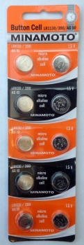 Элемент питания MINAMOTO AG10 1.5V