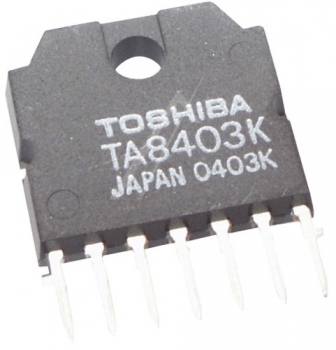 Микросхема ТА8403K вертикальной (кадровой) развертки ТВ, HSIP-7 Toshiba