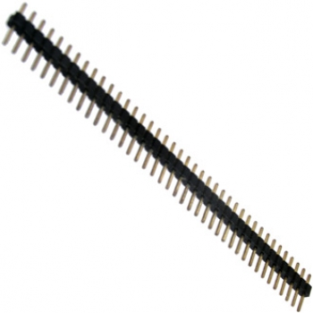 Соединитель вилка однорядная прямая 1х40 PLS-40 шаг 2,54 мм