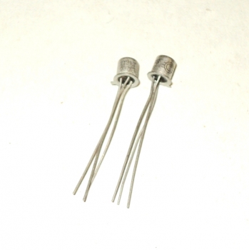 Транзистор биполярный 2Т203Б 30В 10мА 0.15Вт  никель
