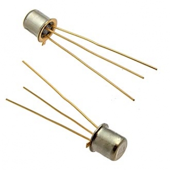 Транзистор биполярный 2Т201В NPN 10В 20мА 0.15Вт