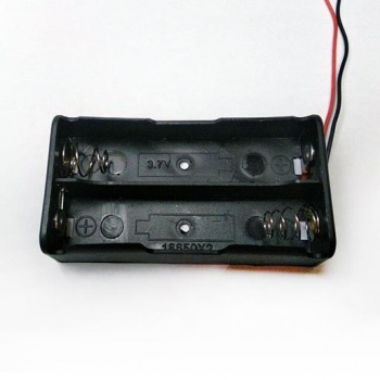 Держатель аккумулятора 2х18650 Li-ion,   открытый