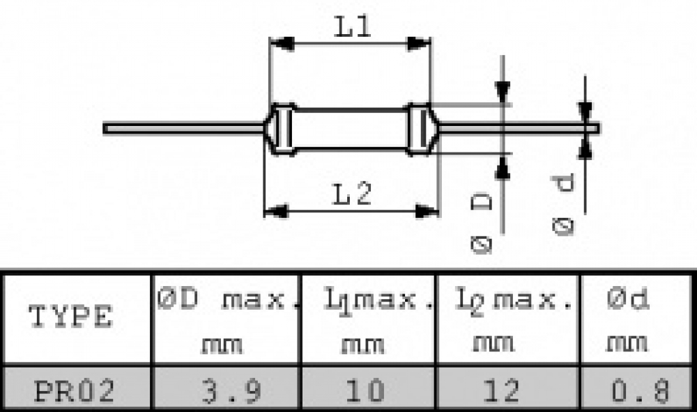 Резистор MF-2Вт - 120 Ом+5% BX306 198 53121 Vishay  Intertechnology 