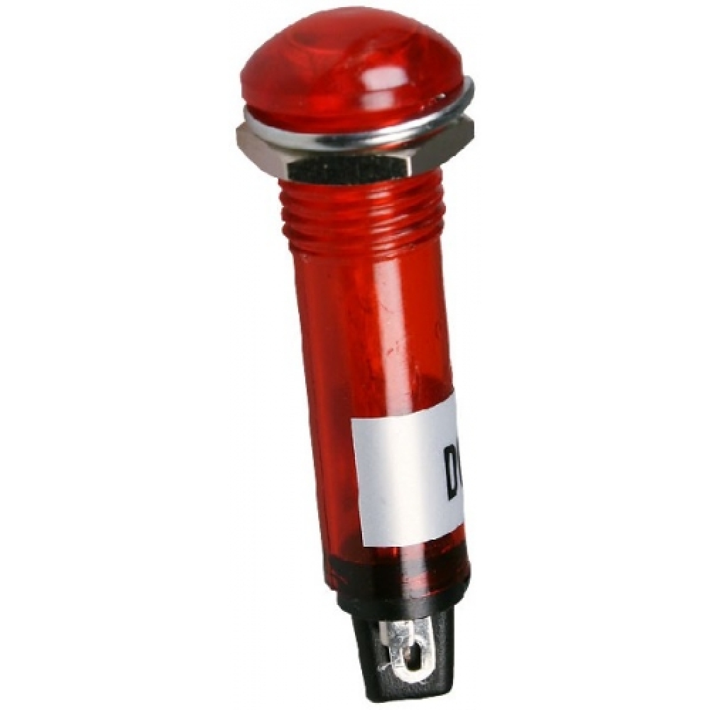 Индикатор: Неоновая лампа в корпусе N-806-R 220V (красный)