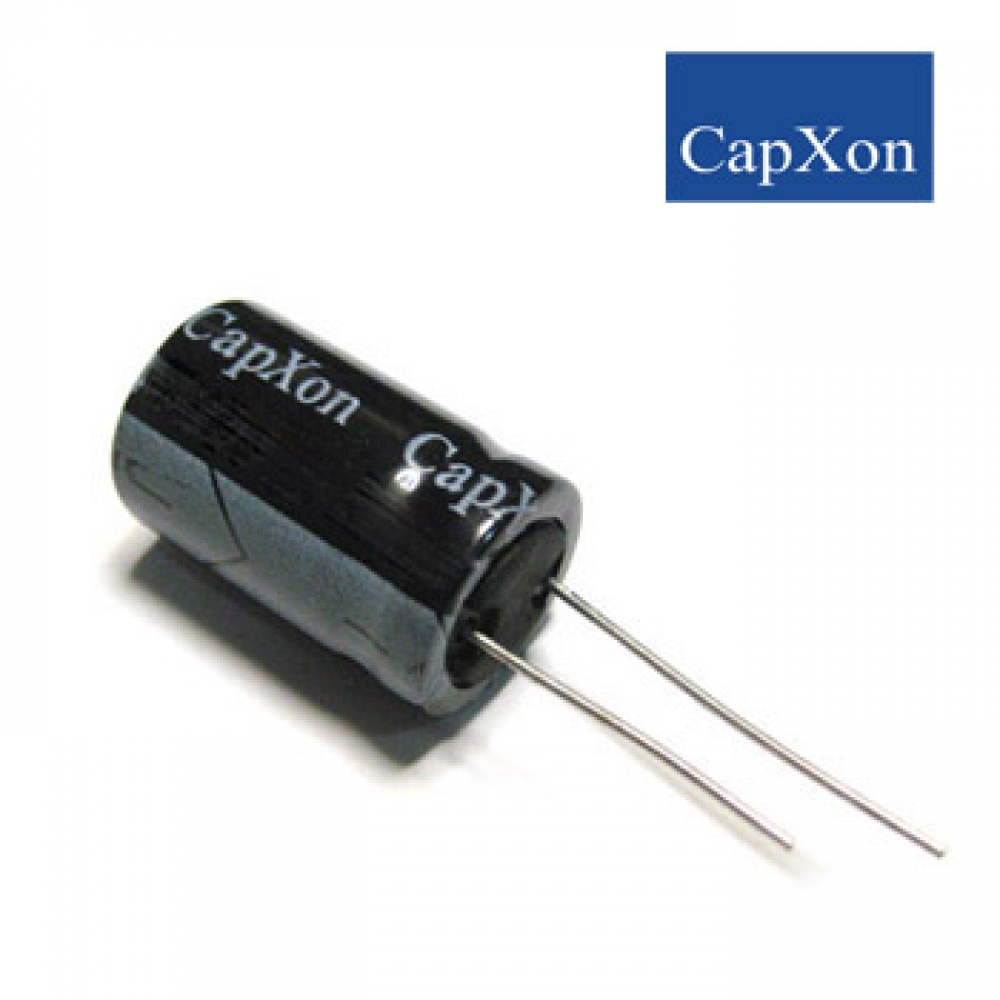 Конденсатор ECAP - 220uF - 100V 105С KM 16х25 CapXon