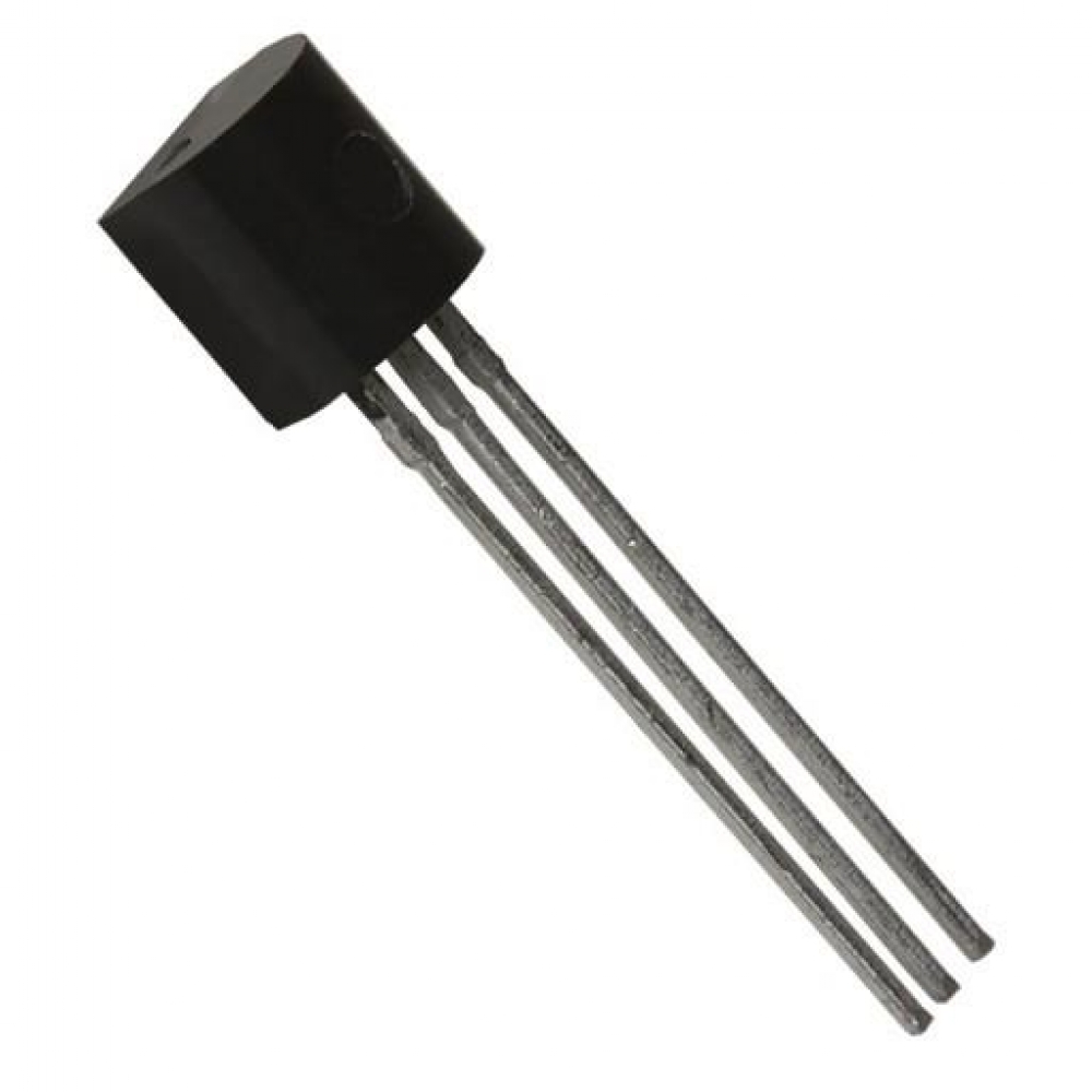 Транзистор биполярный MJE13001/ST/TO-92/ NPN 600/400V, 0,2A, 0,75W, 8MHz