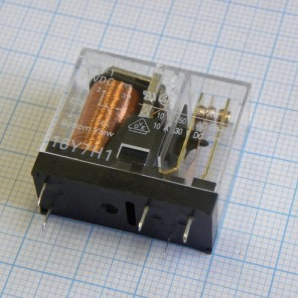 Реле электромагнитное G2R-1 24VDC SPDT; 10A/250VAC Omron