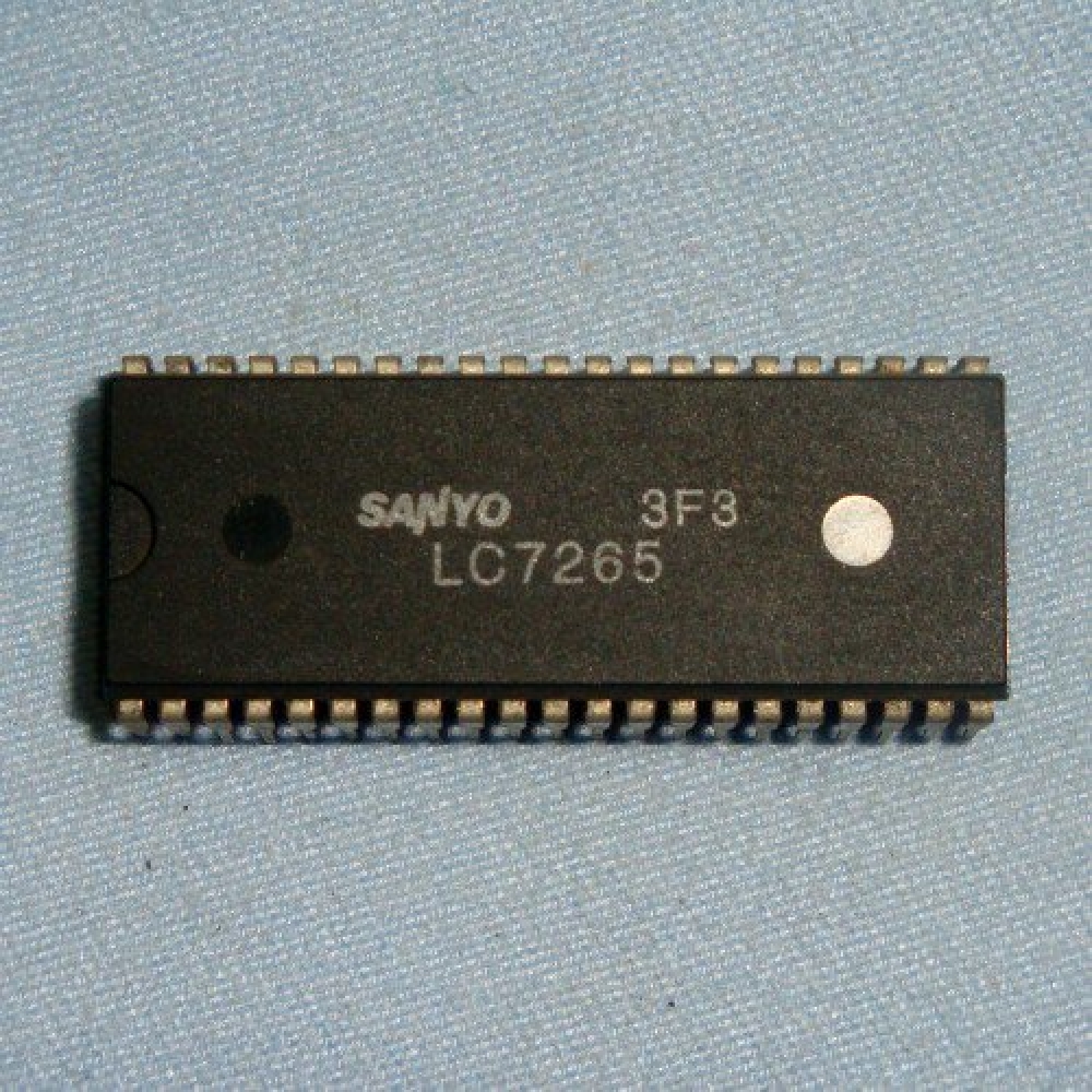 Микросхема LC7265 AM/FM синтезатор, процессор управления SDIP-42 SANYO Electric